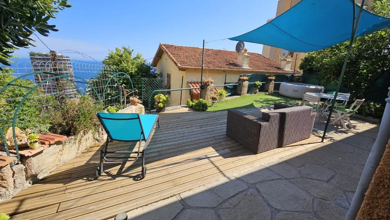 Maison Avec Jardin, Vue Mer Aux Portes De Monaco Beausoleil Dış mekan fotoğraf