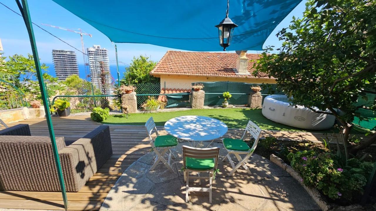 Maison Avec Jardin, Vue Mer Aux Portes De Monaco Beausoleil Dış mekan fotoğraf