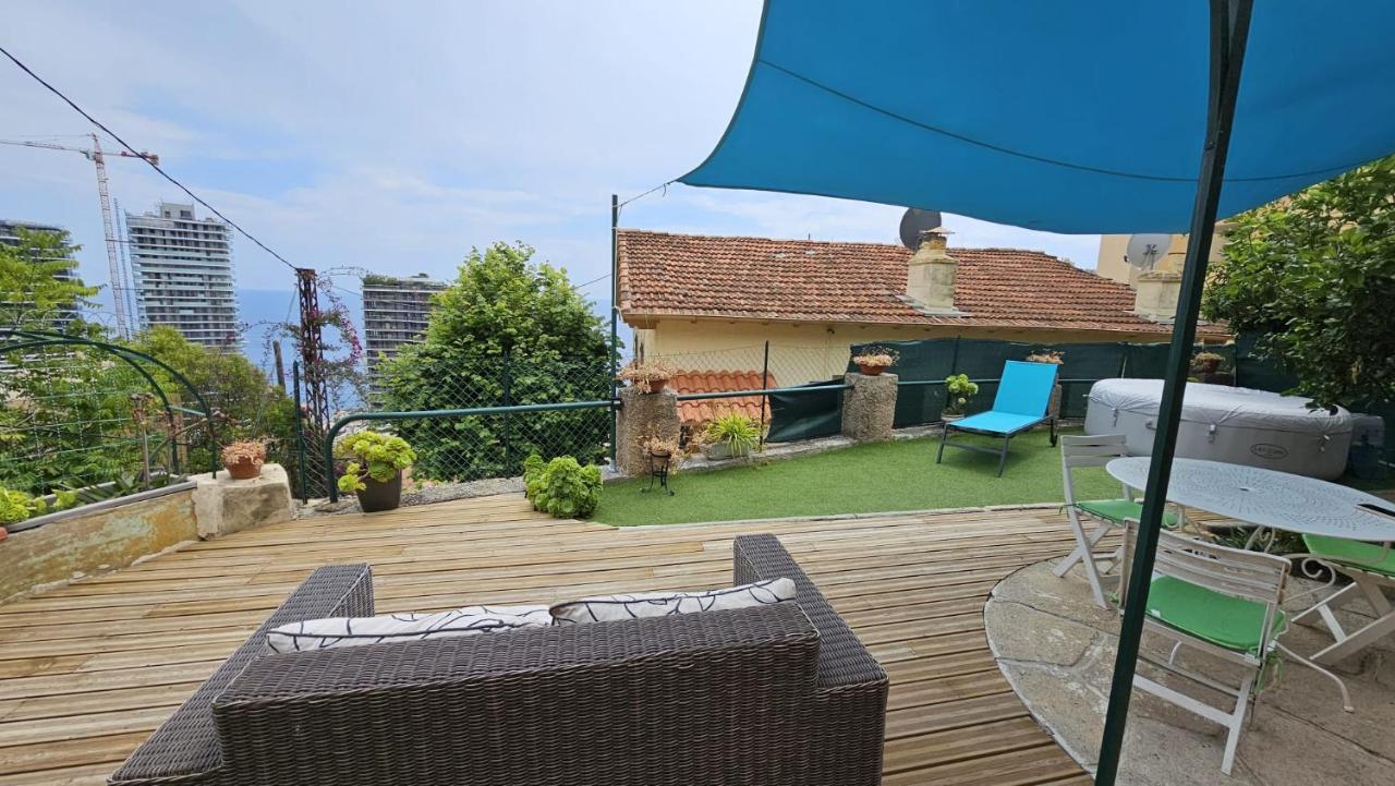 Maison Avec Jardin, Vue Mer Aux Portes De Monaco Beausoleil Dış mekan fotoğraf