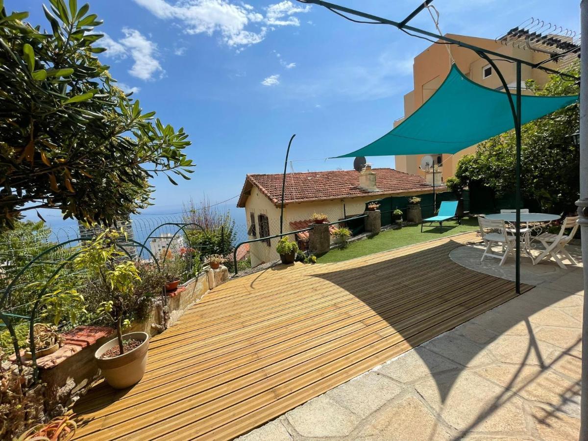 Maison Avec Jardin, Vue Mer Aux Portes De Monaco Beausoleil Dış mekan fotoğraf